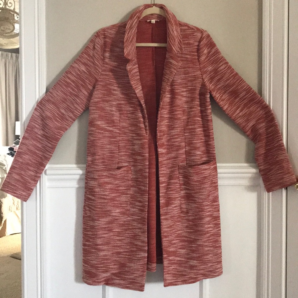 Cotton Bleu unconstructed jacket